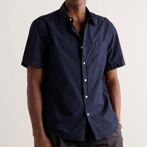 Alex Mill Dark Blue Navy Short Sleeve Shirt